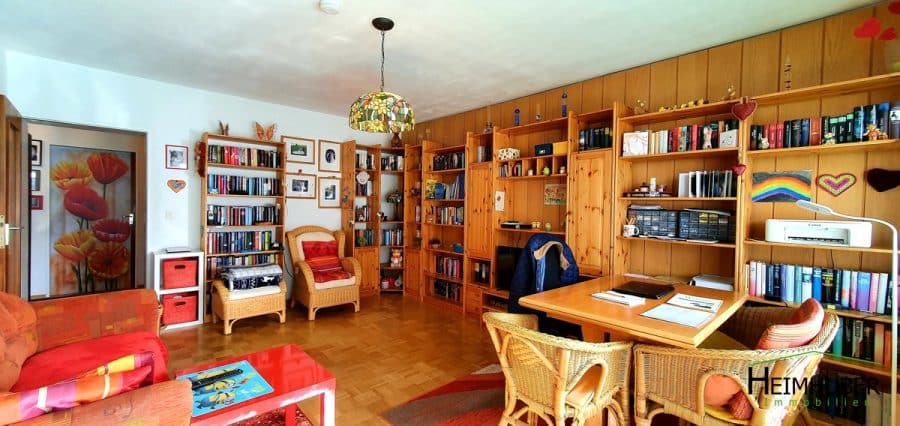 Ruhig gelegene 2 Zimmer-Wohnung in Karlsfeld zu verkaufen - Wohnzimmer