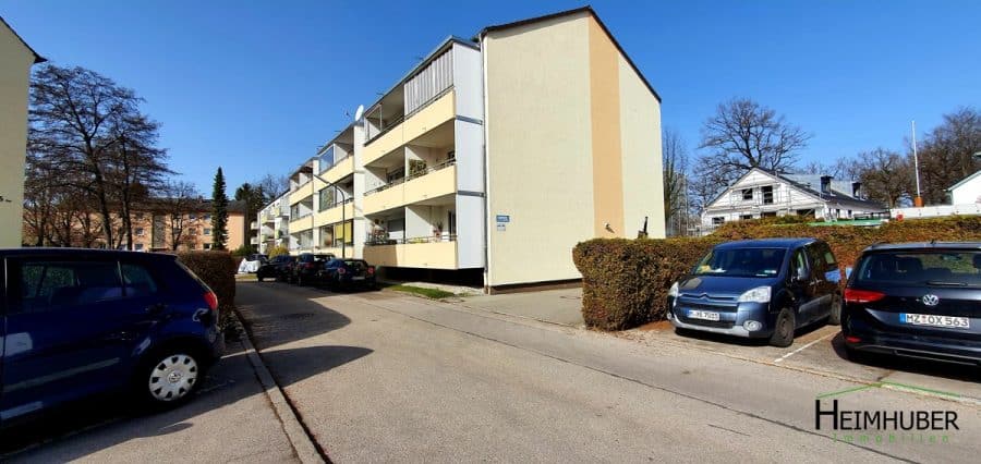 Ruhig gelegene 2 Zimmer-Wohnung in Karlsfeld zu verkaufen - Aussenansicht