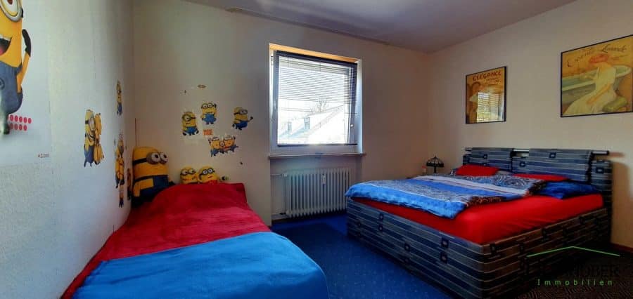 Ruhig gelegene 2 Zimmer-Wohnung in Karlsfeld zu verkaufen - Schlafzimmer