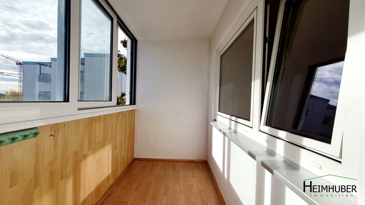 Loggia verglast