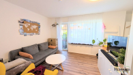 Wohn-Schlafzimmer - Top renovierte 1,5-Zimmer Wohnung in Karlsfeld mit Balkon