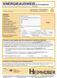 Energieausweis