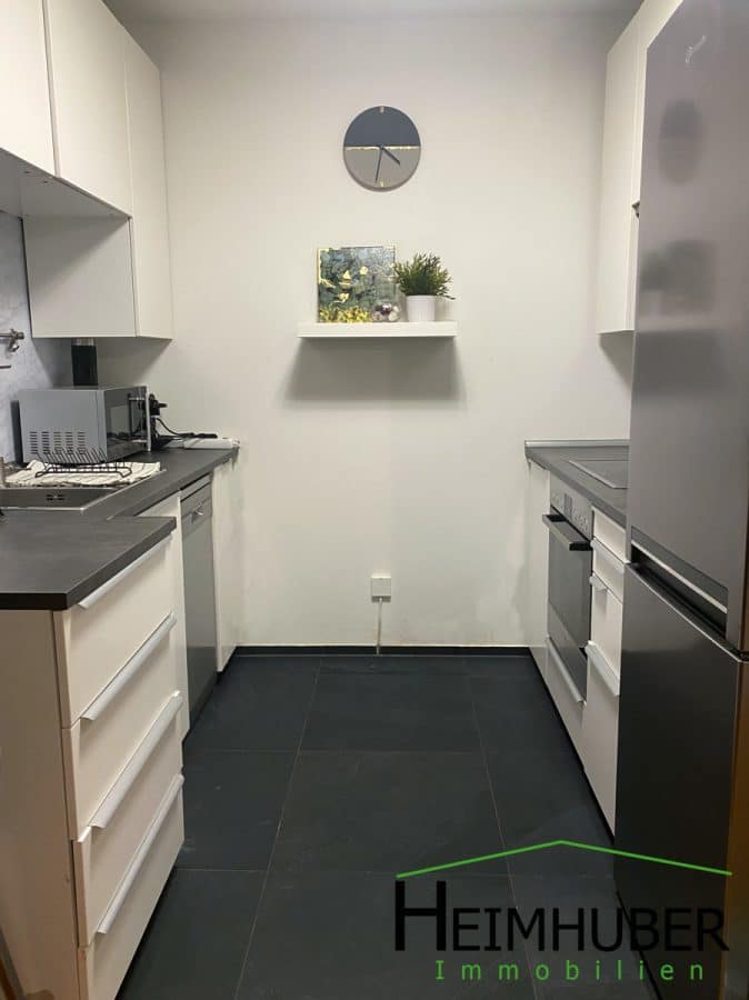 Urbane moderne & neuwertige helle & gut geschnittene 3 Zimmerwohnung nahe dem OEZ - Küche gegen Ablöse