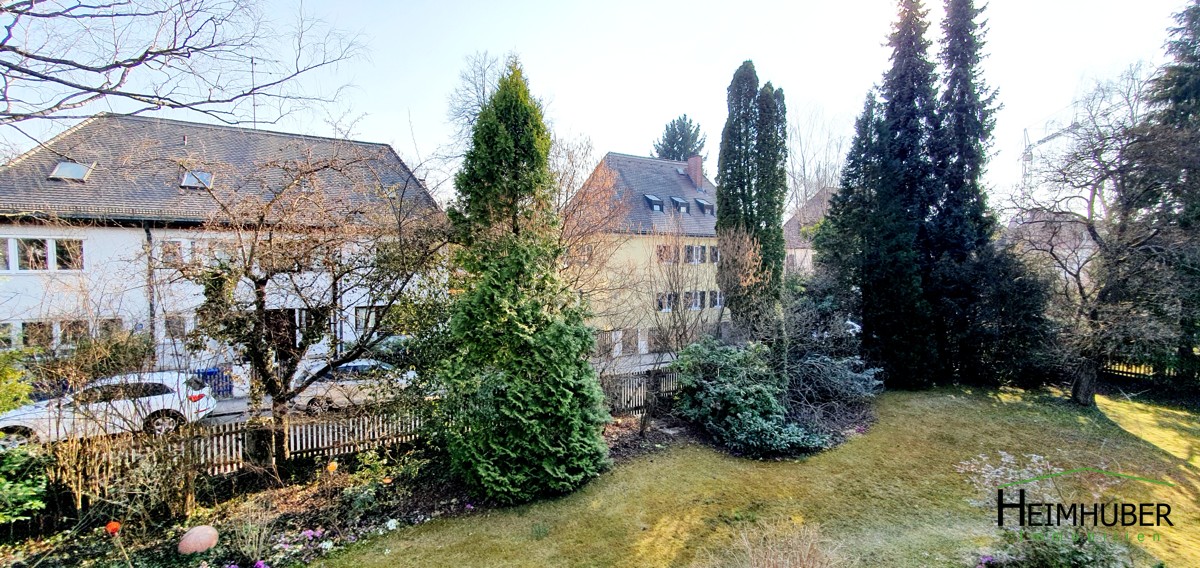 Aussicht vom Balkon