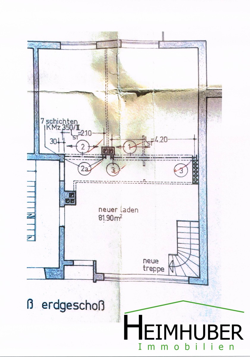 Plan Erdgeschoss