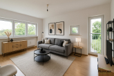 Beispiel Möblierung Wohnzimmer - Attraktiver Preis! Hier können Sie sofort einziehen! Sonnige 3 Zimmerwohnung mit Loggia & Lift!